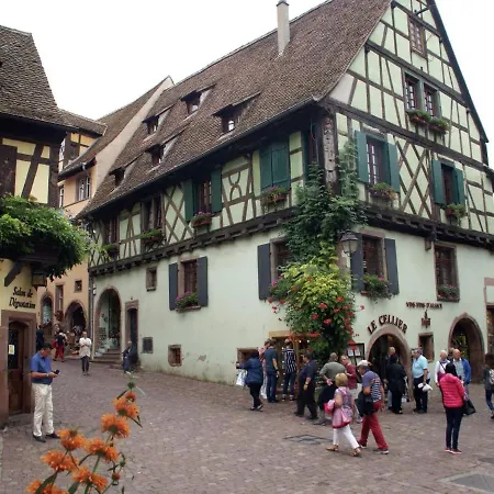 Vintage In With Terrace Riquewihr